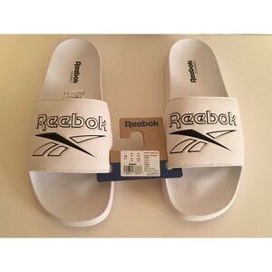 NWT White Reebok Classic Slide Size 13